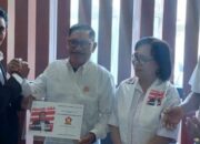 Mendaftar ke Partai Gerindra, Frans Abba : Berdiri diatas Kaki Sendiri bukan Mengandalkan Kekuatan Orang Lain