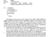 Kabar Gembira Untuk Kabupaten Ende, Inovasi LAPAK 3 In 1 Masuk Inovasi Pelayanan Publik Terbaik Provinsi NTT Tahun 2023