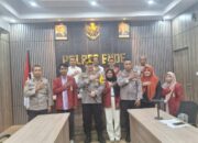 Audiensi dengan IMM Ende, Kapolres : Saya Berharap Dukungan  dan Kerjasamanya demi Menjaga  Kamtibmas