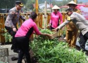 Dukung Ketahanan Pangan dan Program Makan Bergizi Gratis, Polres Ende Luncurkan Pekarangan Pangan Lestari