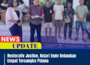 Restorativ Justice, Kejari Ende Bebaskan Empat Tersangka Pidana