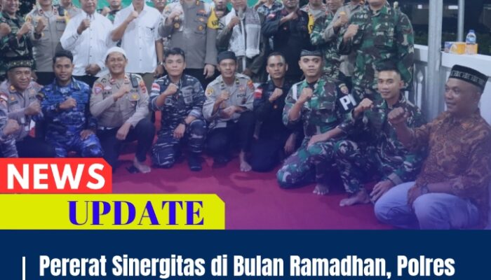 Pererat Sinergitas di Bulan Ramadhan, Polres Ende Gelar Buka Puasa Bersama TNI/Polri, Tokoh Masyarakat dan Awak Media