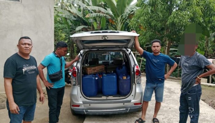 Operasi Pekat Turangga 2025, Polres Ende Polda NTT Amankan Miras Jenis Moke