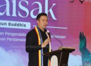 Komitmen Rawat Kerukunan Beragama Wali Kota Kupang Hadiri Acara Sannipata (Dharmasanti) Waisak 2569 Buddhis Era (BE) tahun 2025