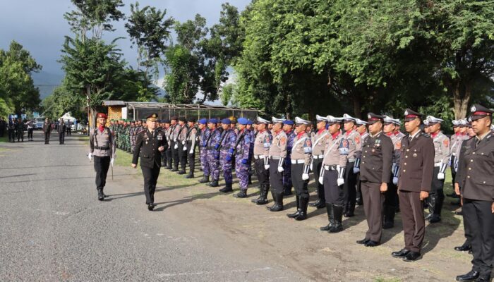 Peringati Hari Bhayangkara ke-79, Kapolres Ende : Kami Mohon Koreksi dan Masukan agar Polri Lebih Baik Kedepanya