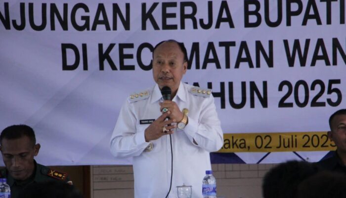 Fokus pada Pelayanan, Infrastruktur dan Keamanan, Bupati Sumba Barat Lakukan Kunker di Kecamatan Wanukaka