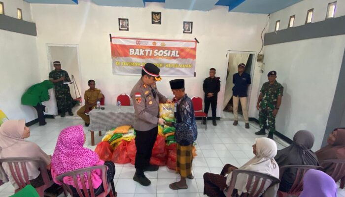 Wujud Nyata Kepedulian Polri, TNI, dan BMUN, Polres Ende Gelar Bakti sosial di Pulau Ende