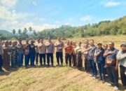 Cek Kesiapan Lahan di Desa Embundoa, PJU Polda NTT Apresiasi Kerja Polres Ende