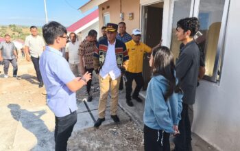 Kajati NTT Tinjau Pemeriksaan Teknis Pembangunan 2.100 Rumah Khusus Eks Pejuang Timor-Timur di Kabupaten Kupang