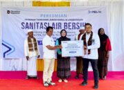 Resmikan Fasislitas Sanitasi dan Air Bersih di Desa Ndetuzea, Kepala PT PLNI : Kita Akan Terus Hadir di Tengah Tengah Masyarakat