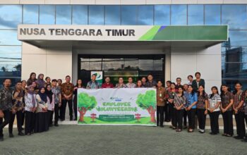 Peduli Lingkungan, BPJS ketenagakerjaan NTT Gelar Aksi “Go Green, Go Clean, Go Spunbond” Kurangi Plastik Sekali Pakai