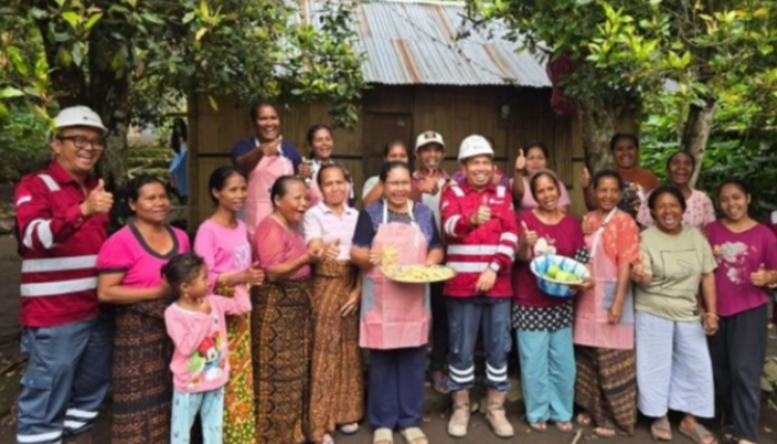 PT SGI Gelar Pelatihan UMKM Olahan Labu di UNIFLOR dan Desa Sokoria