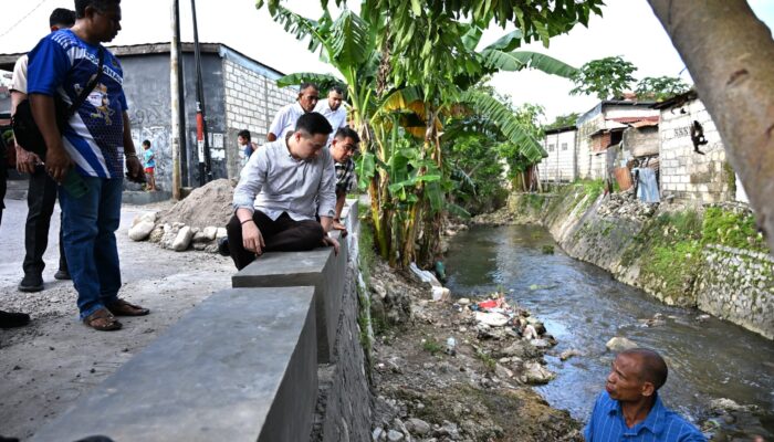 Gerak Cepat Wali Kota Merespon, Penahan Banjir Kali Mati Kayu Putih Akhirnya Diperkuat