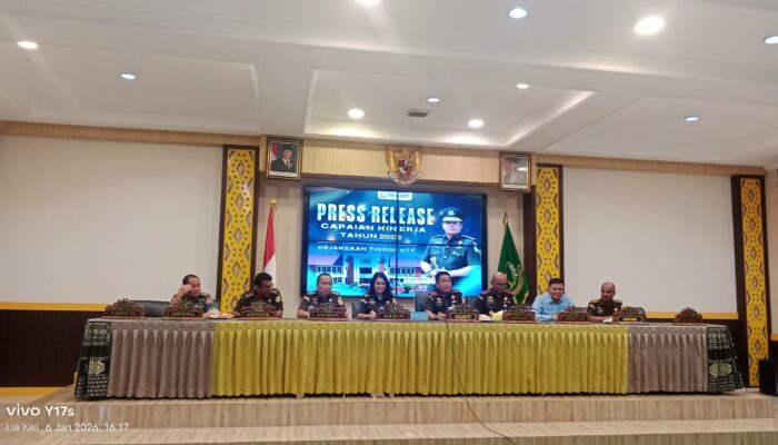 Kejati NTT Paparkan Capaian Kinerja 2025, Penyerapan Anggaran Capai 97,79 Persen