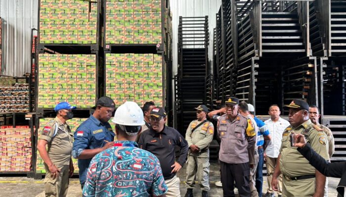 ​Pastikan Stok Pangan Aman Jelang Lebaran, Polres Ende Sidak Gudang Distributor