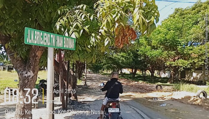 Walikota Kupang, Pastikan Pekerjaan Jalan GOR Oepoi akan Dikerjakan pada Pertengahan April