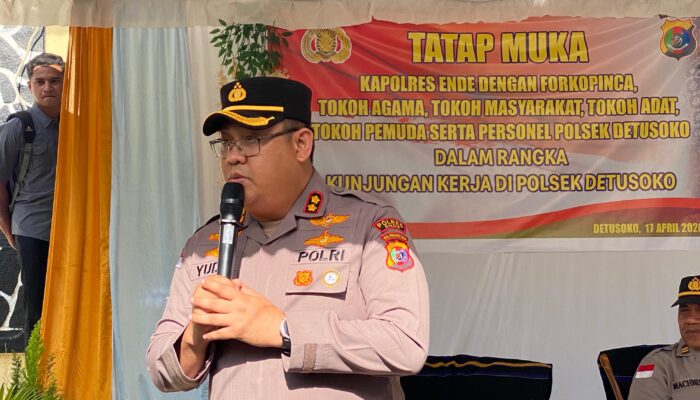 Bangun Pos Sat Polairud di Ropa Kecamatan Maurole, Kapolres Ende : ini Upaya Polri Meningkatkan Pengawasan dan Pelayanan di Wilayah Perairan