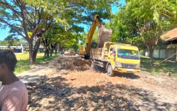 Bukan Karena Viral, Jalan Depan Gor Oepoi Sudah Dianggarkan dari Akhir 2025