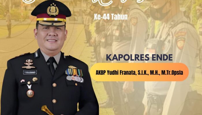 Manajemen dan Karyawan PT PLN Nusantara Power Services PLTU Ropa Ucapkan Selamat Ulang Tahun Kepada Kapolres Ende