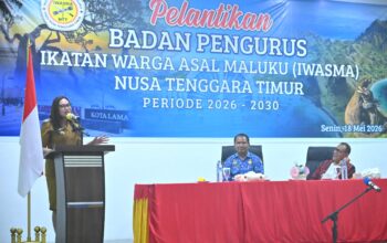 Dukungan Penuh Pemerintahan Kota Kupang Terhadap IWASMA, Wakil Walikota Kupang Hadir dalam Pelantikan
