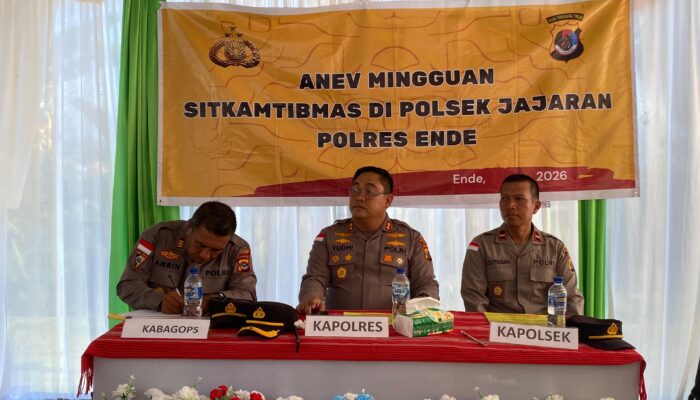 ​Perkuat Sinergitas dan Kepedulian, Kapolres Ende Gelar Kunjungan Kerja Humanis di Pulau Ende