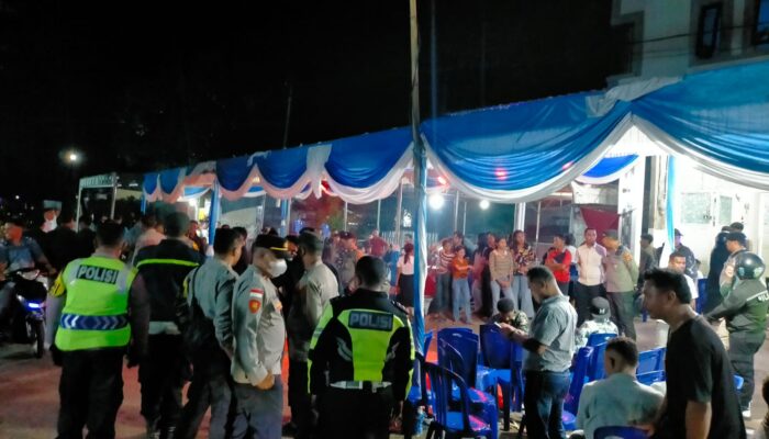Jaga Kamtibmas Syukuran Komuni Pertama, Polres Ende Gelar Patroli KRYD Hingga Dini Hari