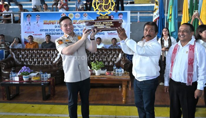 Christian Widodo Kukuhkan Pengurus PERKEMI Kota Kupang, Siapkan Atlet Kempo Menuju PON 2028