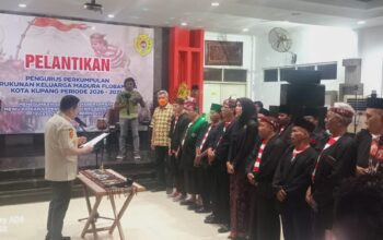 Wali Kota Kupang Lantik Pengurus Kerukunan Keluarga Madura Flobamora Periode 2026–2031