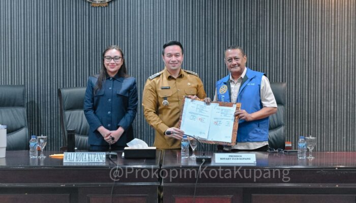 Pemkot Kupang Gandeng Rotary Club, Kolaborasi Kemanusiaan Dimulai dari Sanitasi