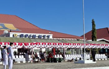 Kementerian PU NTT Doakan Warga Flores Terdampak Gempa pada Upacara HUT ke-81 RI