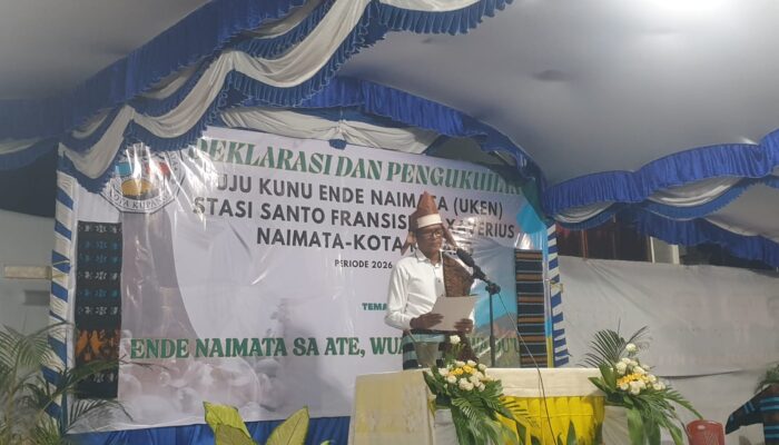 Deklarasi dan Pengukuhan Perdana UKEN Kupang, Wujudkan Rumah Persaudaraan Warga Ende di Naimata