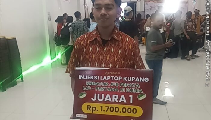 Mahasiswa Poltekkes Kupang Ciptakan Jus Pepaya Hijau, Injeksi Creative Center Sebut Inovasi Pertama di Dunia