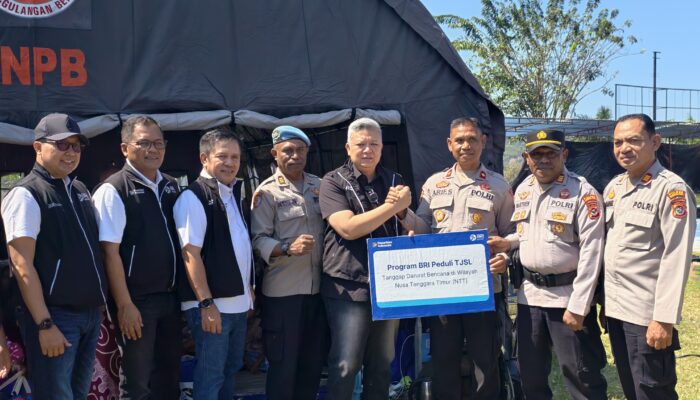 BRI Peduli Hadir untuk Masyarakat Terdampak Gempa Flores, Pastikan Layanan Perbankan Tetap Berjalan