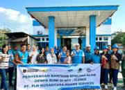 Direktur Utama PT PLN Nusantara Power Services, Salurkan Bantuan Sembako ke Tiga Desa Terdampak Gempa di Sekitar PLTU Ropa