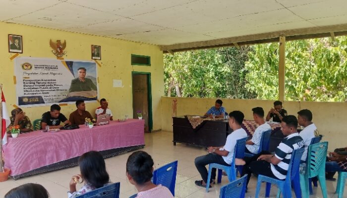 Pengabdian Dosen Unwira di Mbotulaka Dorong Pemuda Aktif dalam Kebijakan Desa