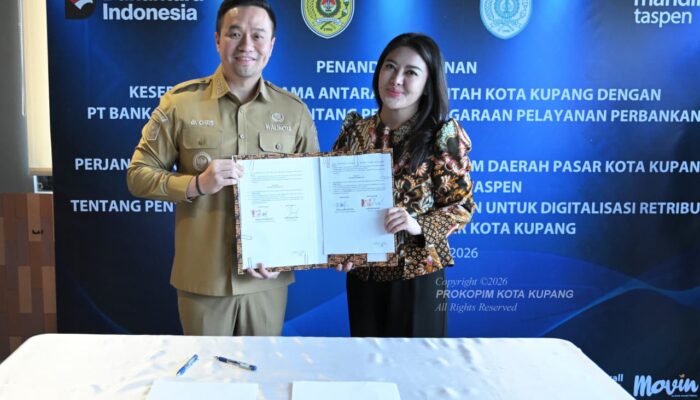 Digitalisasi Pasar Kota Kupang Dimulai, Retribusi dan Transaksi Pedagang Bakal Lebih Transparan