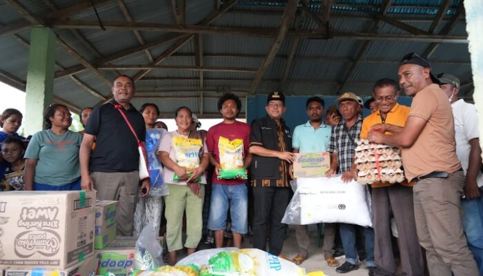 Gubernur Melki Buka Akses Bantuan Gempa Lewat Kios Warga, 298 Keluarga Sudah Terbantu