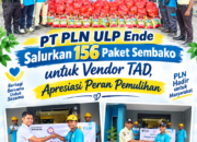 Pemulihan Pascagempa, PT PLN ULP Ende Salurkan 156 Paket Sembako untuk Vendor TAD