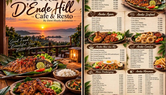 Harga Paket Terjangkau, D’Ende Hill Buka Setiap Hari hingga Malam