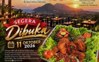 D’Ende Hill Cafe dan Resto Segera Hadir di Ende, Tawarkan Sensasi Kuliner dengan Panorama Alam yang Memanjakan Mata