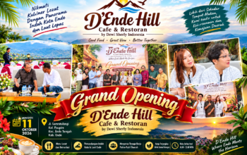 D’Ende Hill Resmi Dibuka! Bupati Ende Apresiasi Investasi Dewi Sherly untuk Dorong Ekonomi Daerah