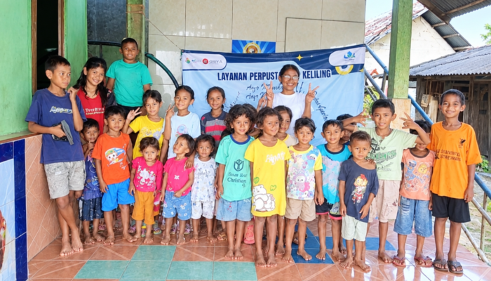 Semangat Sumpah Pemuda, PT SGI Libatkan Pemuda Lokal Bangun Budaya Literasi Anak di Ende